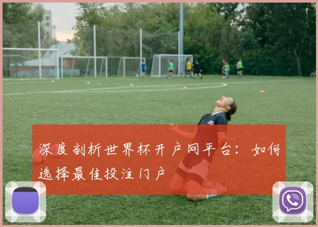 深度剖析世界杯开户网平台：如何选择最佳投注门户